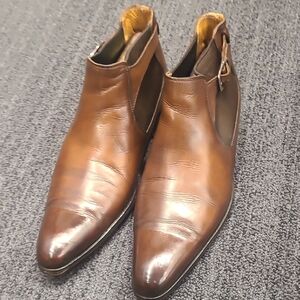 Men's Brown Leather Chelsea Boots